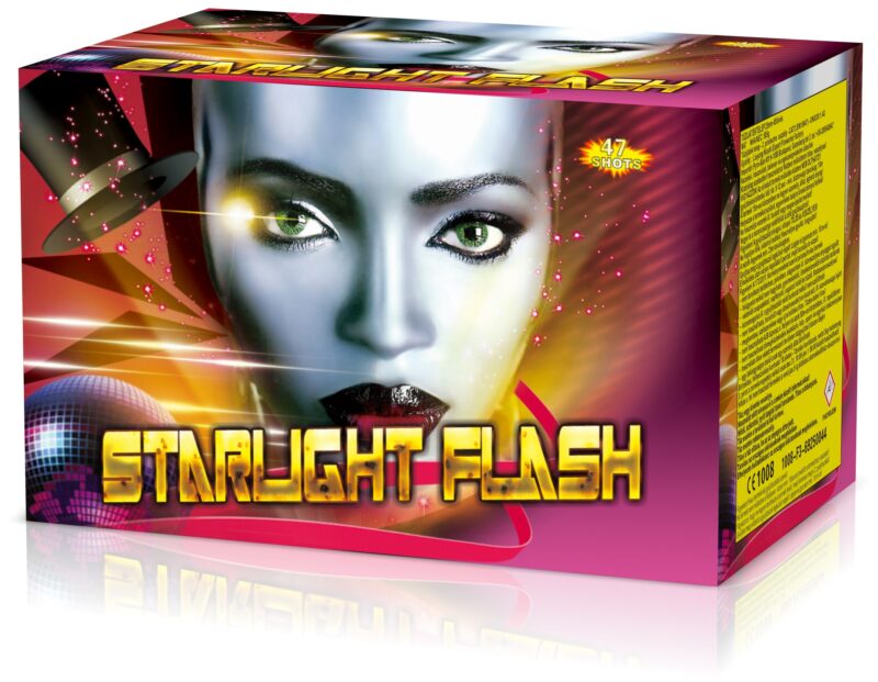STARLIGHT FLASH 47 lövéses tűzijáték telep
