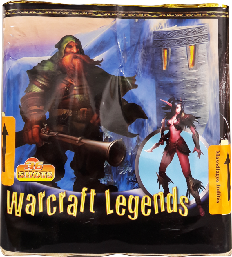 WARCRAFT LEGENDS 36 lövéses tűzijáték telep